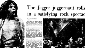 rolling stones Chicago Tribune 1975 b