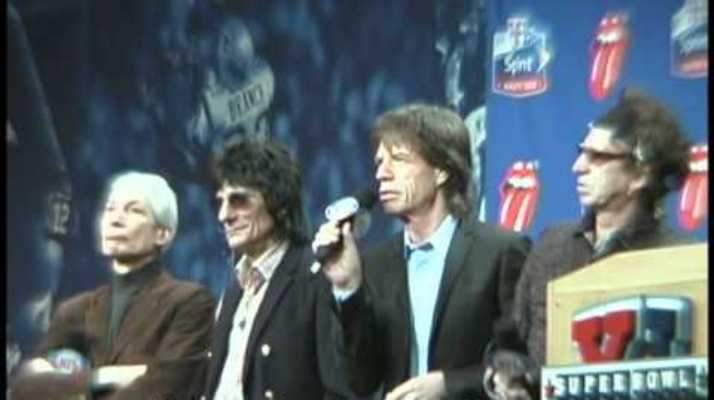 rolling stones superbowl 2006 press conference video